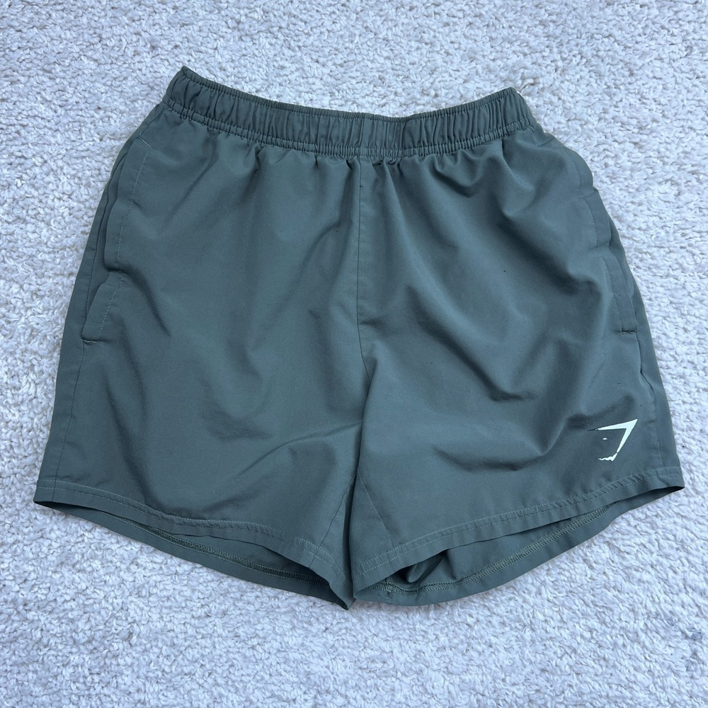 Gymshark Shorts Womens Size XS Green Gym Running